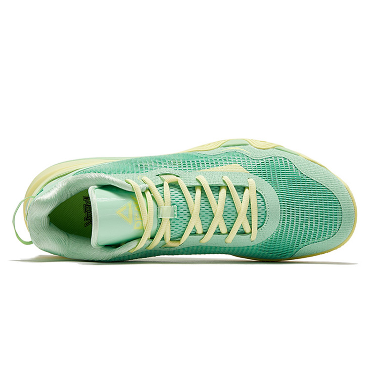 PEAK Basketball Shoes Men’s Low Top Bright Grass Green