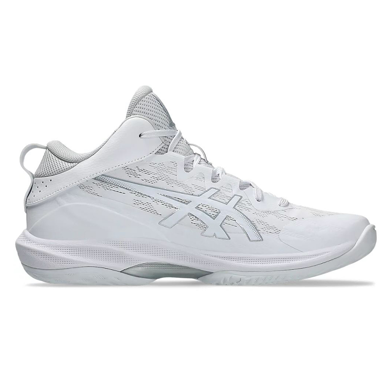 ASICS GEL HOOP V17 Cushioning Slip Resistant Abrasion Resistant Low top Basketball Shoes Men’s White Gray