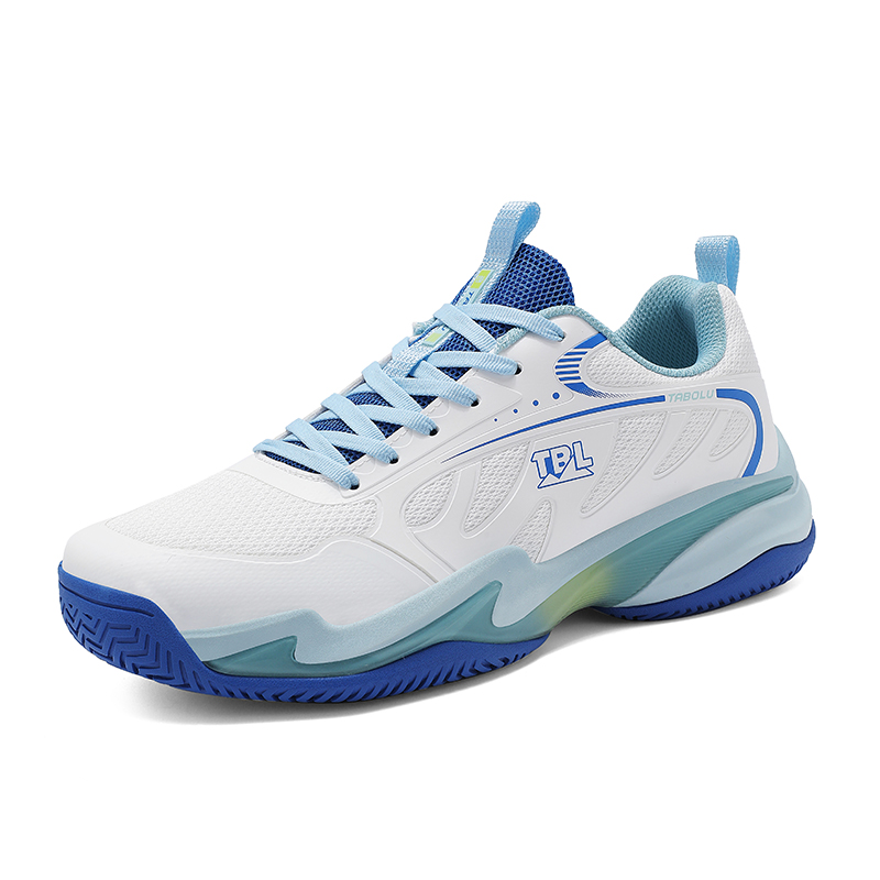 TABOLU Cushioning Slip Resistant Abrasion Resistant Low top Badminton Shoes Men’s