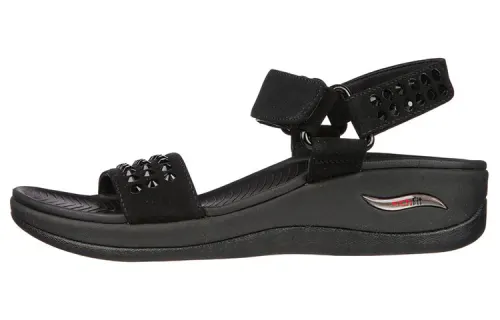 Skechers Arch Fit Leather, Textile Comfortable Beach Sandals Women's