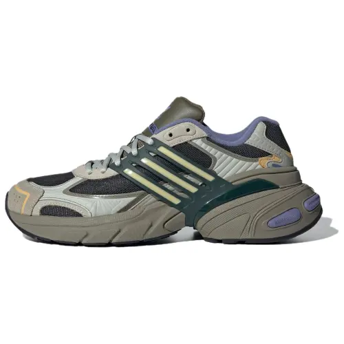 Adidas Originals ADISTAR XLG Slip Resistant Abrasion Resistant Low top Chunky Sneakers Unisex Dark Green