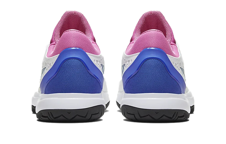 Nike Zoom Cage 3 Non slip Lightweight Low top Tennis Shoes Unisex Blue White Pink
