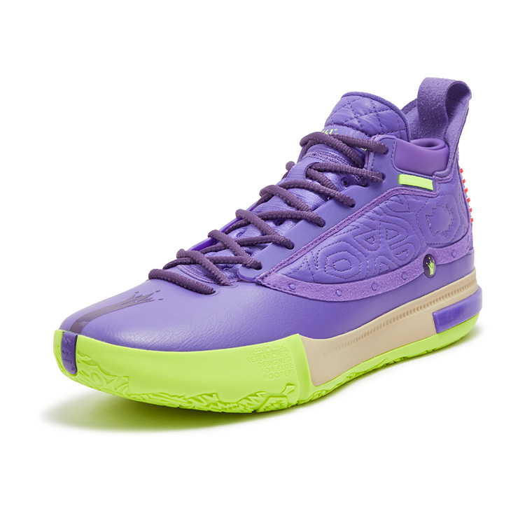 361° Joker Nikola Jokić The Legend Joker High top Basketball Shoes Men’s Spiritual Purple