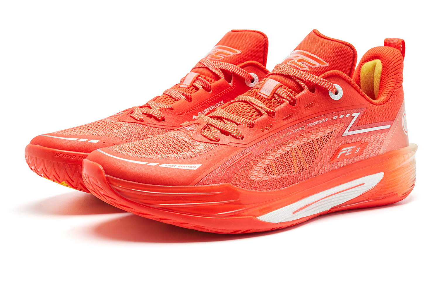 QIAODAN FE3.0 Rosefinch Cushioning Abrasion Resistant Breathable Support Lightweight Rebound Anti Twist Grip Low top