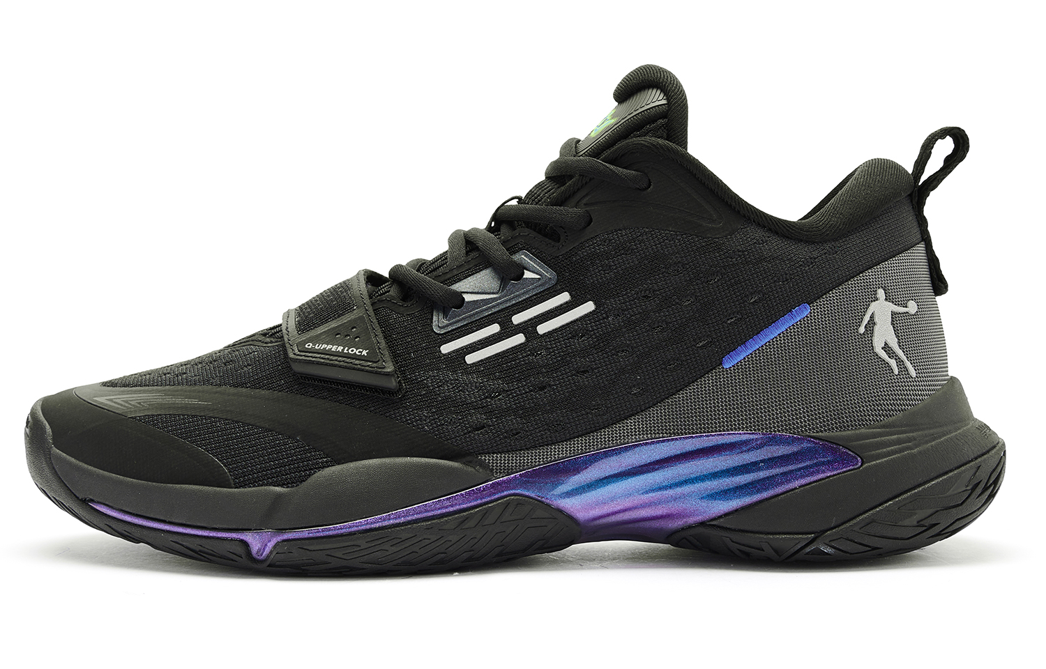 QIAODAN Wind Blade Fly By Q KUNGFU LIGHT Cushioning Slip Resistant Abrasion Resistant Low top Basketball Shoes Men’s