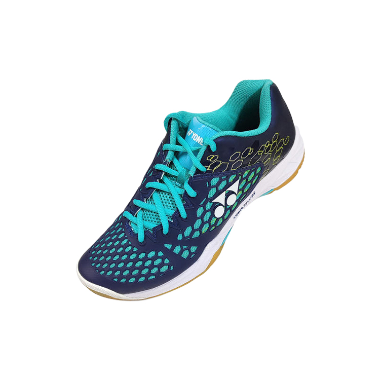 YONEX Power Cushion Abrasion Resistant Breathable Low top Badminton Shoes Men’s Marine Blue Turquoise