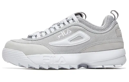 FILA FUSION Disruptor 2 Leather Comfortable And Trendy Low top Chunky Sneakers Women's