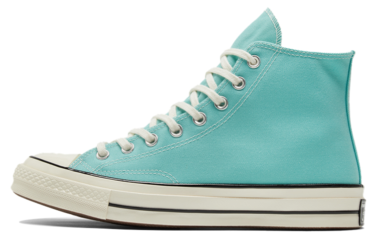 Converse 1970s Chuck Taylor All Star comfortable and versatile high-top canvas shoes for men and women, mint blue