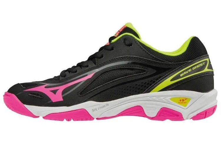 Mizuno Wave Ghost Low Tops Wear resistant Shoe Black Pink