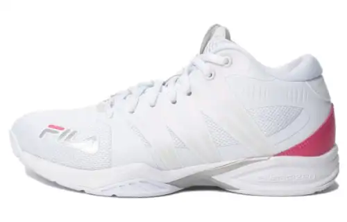 FILA Spaghetti C2 Mid top Basketball Shoes Unisex White