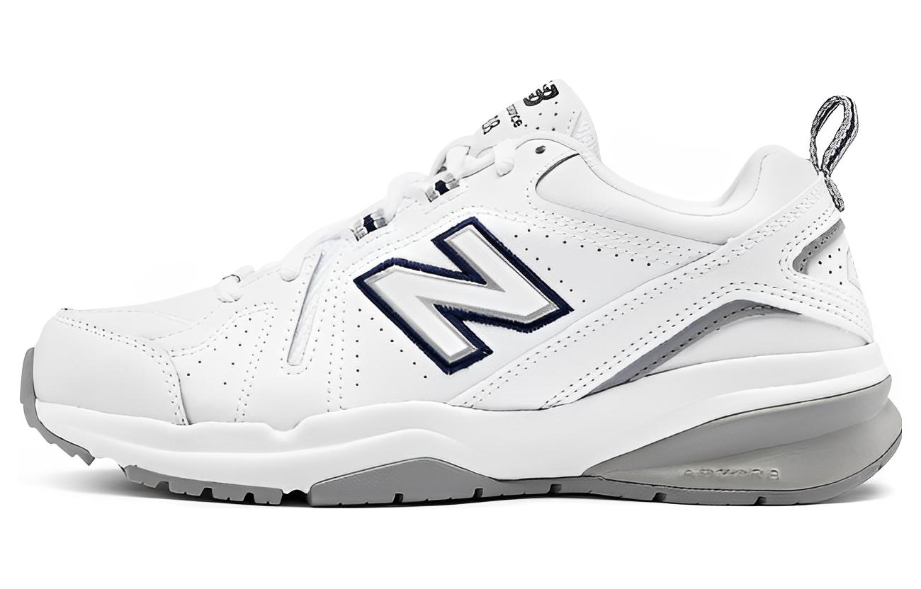 Женские кроссовки New Balance 608 (бело-черные)