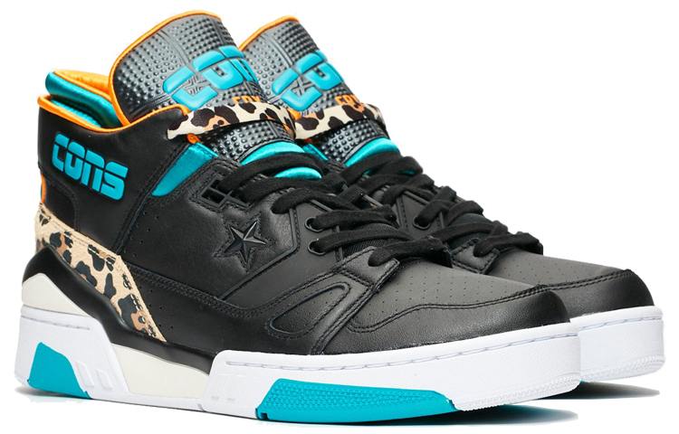 ERX-260 Just Don x ERX-260 Converse Mid ‘Animal — Black Teal’