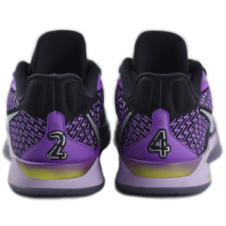 Nike Sabrina 2 Cushioning, Wear Resistant Low top Basketball Shoes Unisex Purple Silver