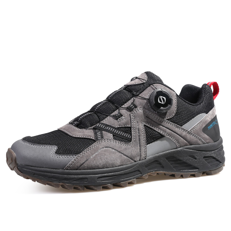 HUMTTO Mountaineering & Hiking Shoes Men’s Low Top Gray/Black