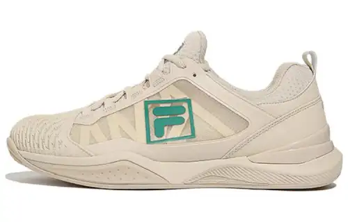 FILA SpeedSub T9 Speed Serve T9 Leather Low top Tennis Shoes Unisex Brown Korean Style