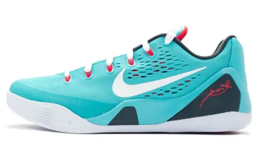 Nike Kobe 9 EM Low Dusty Cactus Kobe 9 comfortable non-slip lightweight low-top basketball shoes men's blue
