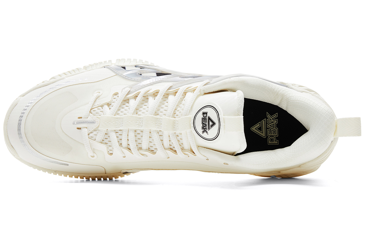 PEAK Yanwu 2 Low top Performance Basketball Shoes Men’s Ivory