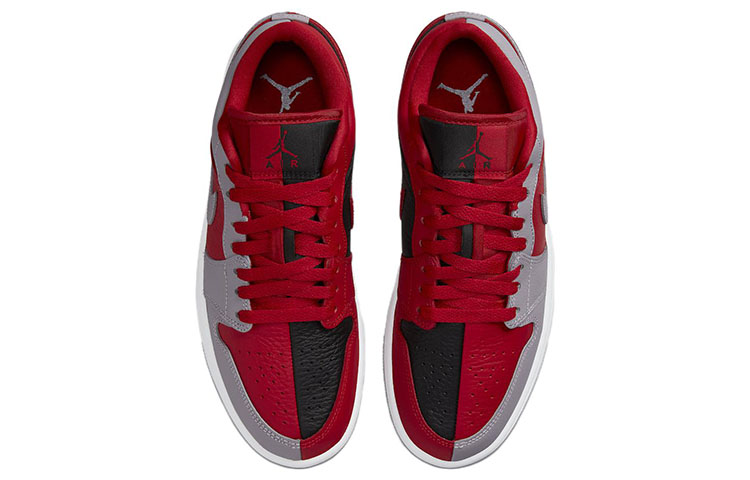 Jordan 1 Low Se Homage Split Gym Red Cement Grey Women’s