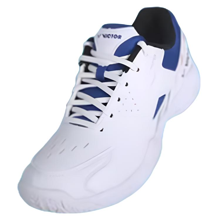 VICTOR Cushioning, Wear Resistant Low top Badminton Shoes Unisex White