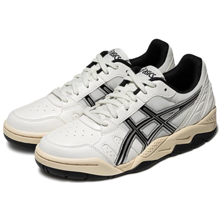 ASICS GEL TWIST Abrasion Resistant Breathable Low top Tennis Shoes Unisex White Black