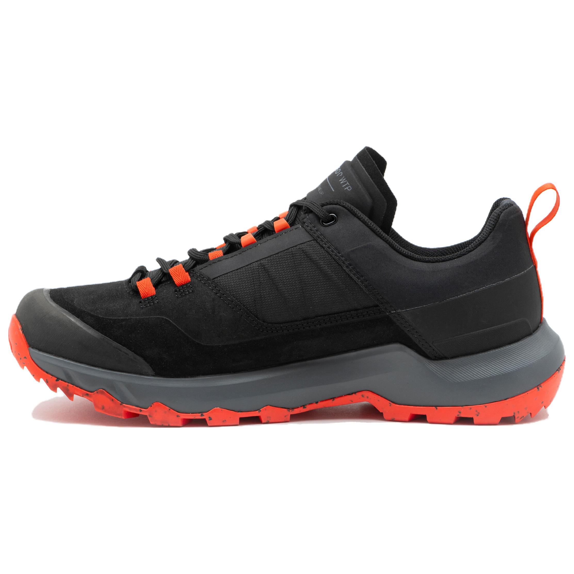 DECATHLON MH500 Waterproof Low top Hiking Shoes Men’s Black Orange