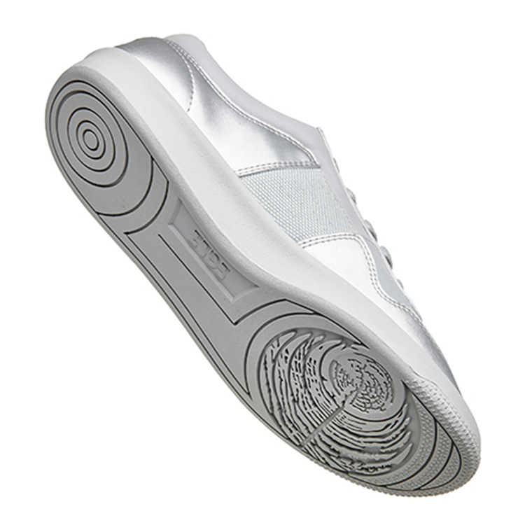 EQLZ EQUALIZER 1970 Low top Vintage Basketball Shoes Unisex Liquid Silver