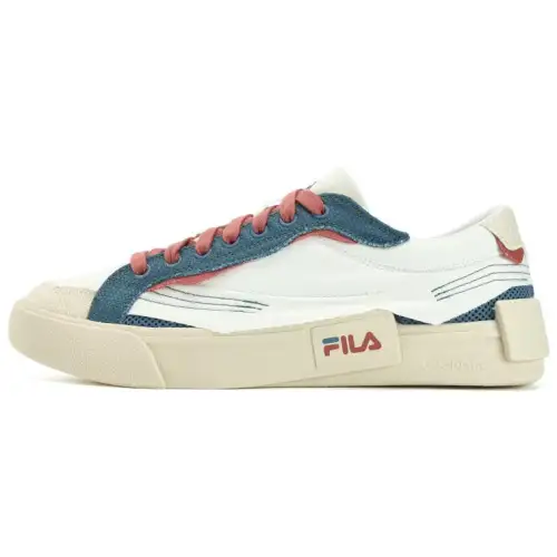 FILA FUSION Lifestyle Pop Skate Shoes 'White Blue Red'