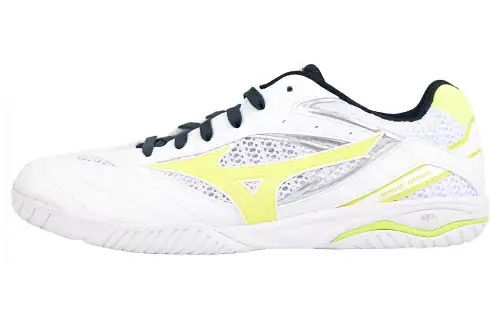 Mizuno Wave Drive Textile, Synthetic Leather Slip Resistant, Abrasion Resistant, Breathable Low top Training Shoes