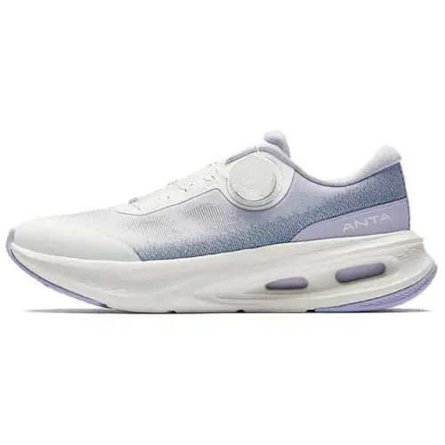 Anta Wear resistant And Lightweight Low top Training Shoes Women's White Purple