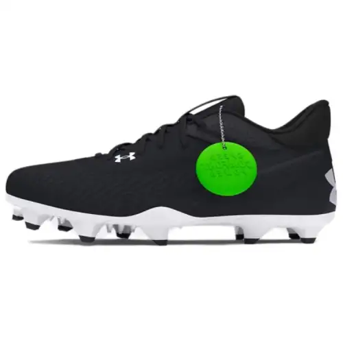 Under Armour Slip Resistant Abrasion Resistant Low top Training Shoes Men's Black White