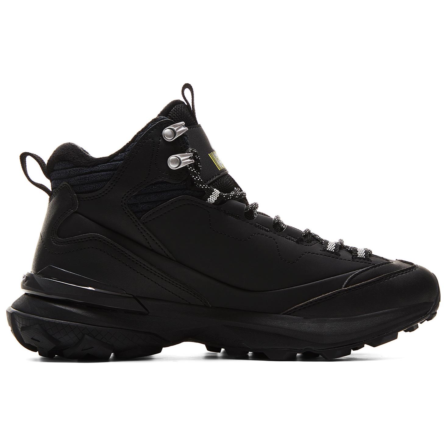 PEAK Cushioning Abrasion Resistant Rebound High top Mountaineering Shoes Men’s Black