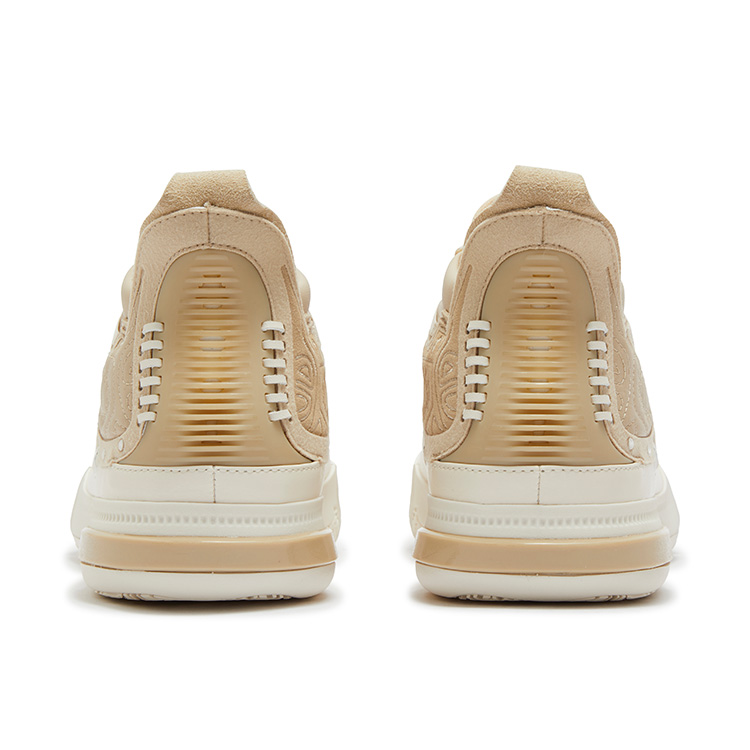 361° Joker Nikola Jokić The Legend Champagne Mid top Basketball Shoes Men’s Apricot White