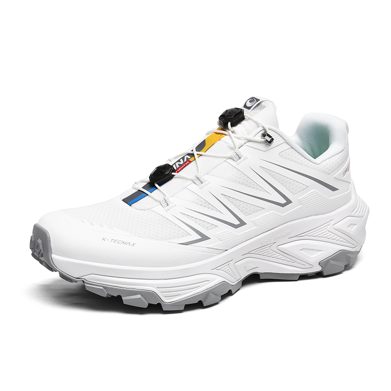 GLUNA Trail Running Shoes Unisex, Fashionable And Versatile Snow Smoke Gray