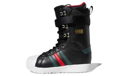 Adidas Superstar Adv Boot 'Black Mineral Green Scarlet'