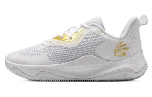 Under Armour Curry 3 Hovr Splash 'White Metallic Gold'