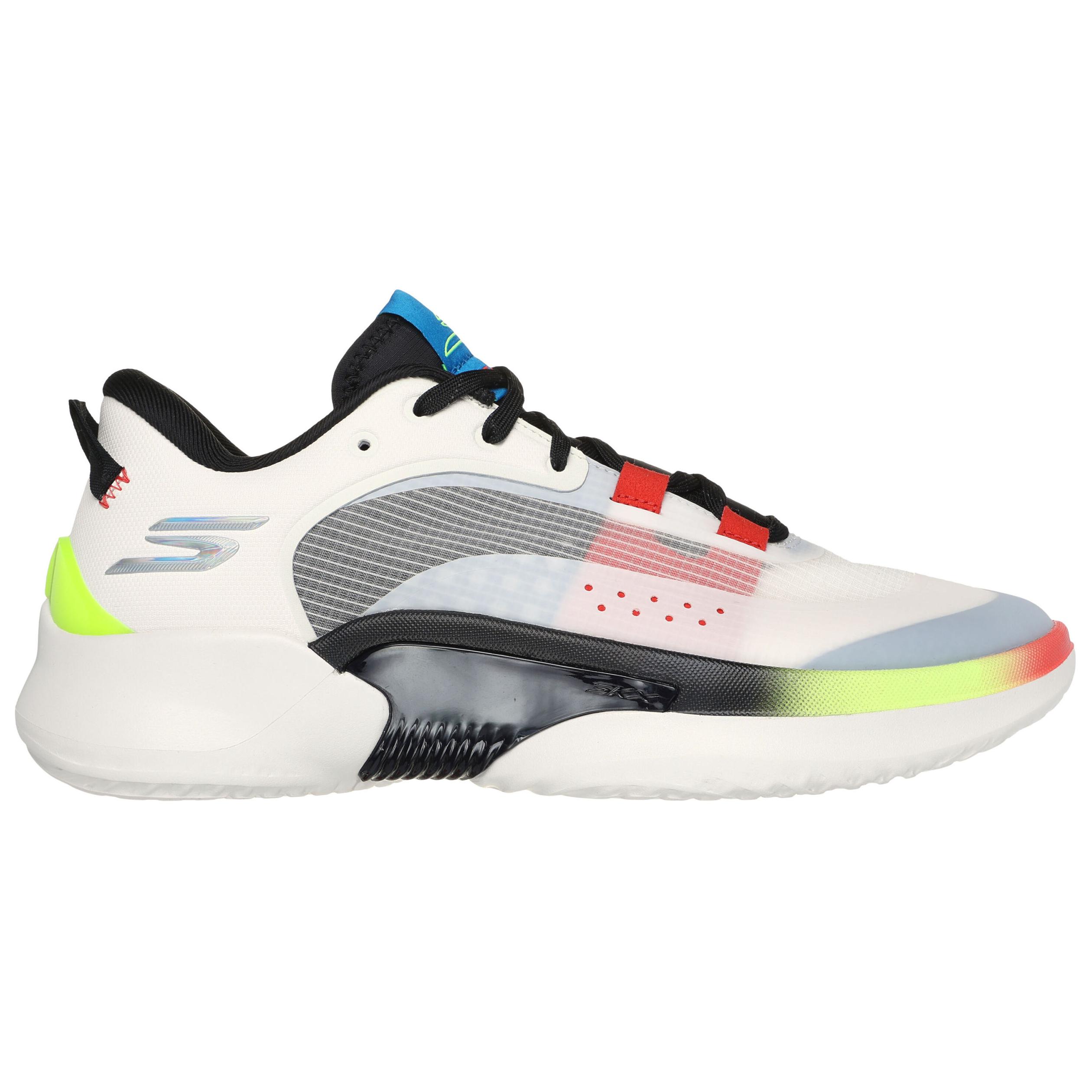 Skechers SKX Resagrip Low top Basketball Shoes Men’s White Black