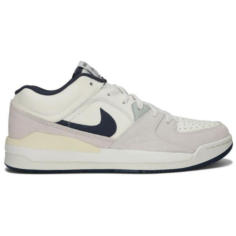 Jordan Stadium 90 Slip Resistant Abrasion Resistant Low top Vintage Basketball Shoes Men’s Beige Gray