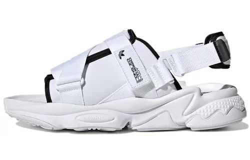 Adidas Originals Ozweego Sandal Minimalistic White Sandals 'White Black'