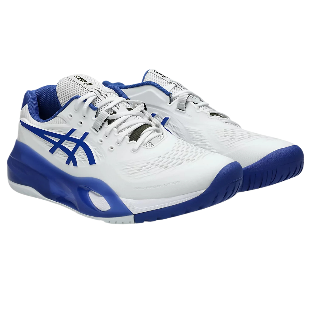 ASICS GEL RESOLUTION X Low top Tennis Shoes Men’s Blue White