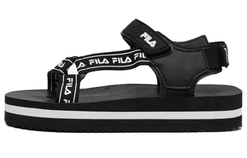 FILA Tomia Tapey Tape Sandals One Strap Sandals Unisex Black