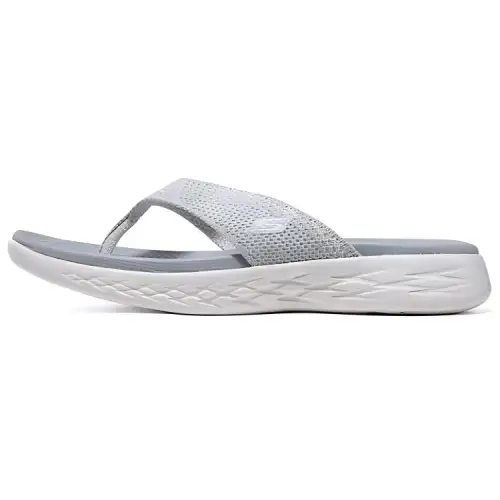 Skechers Quiet Flip Flops Women's Gray