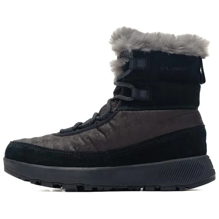 Columbia Sportswear Thermal Abrasion Resistant Slip Resistant Short Snow Boots Women's Black