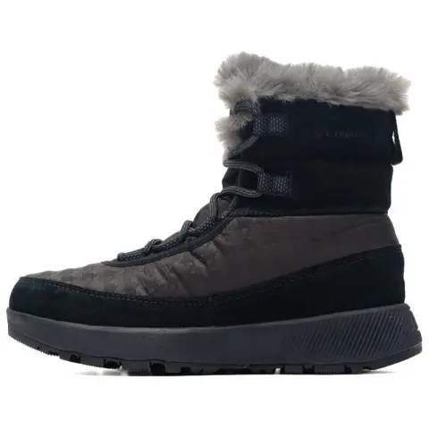 Columbia Sportswear Thermal Abrasion Resistant Slip Resistant Short Snow Boots Women's Black