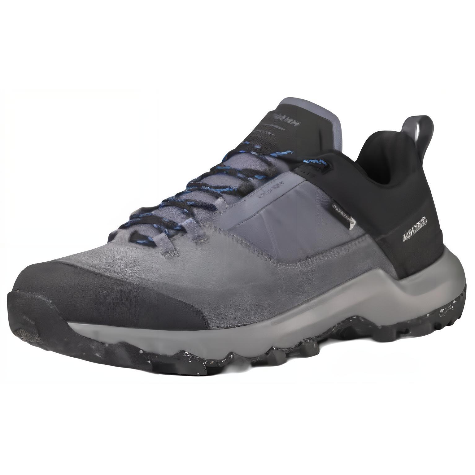 DECATHLON Comfortable Round Toe Cushioning Slip Resistant Low top Hiking Shoes Women's Dark Gray