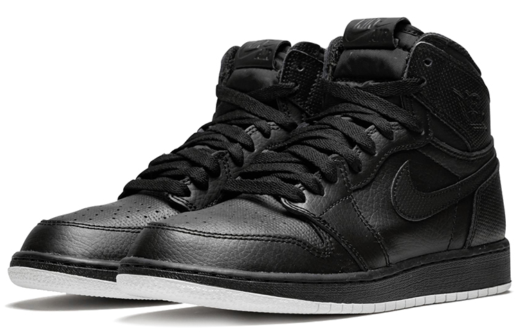 Jordan 1 Retro High OG GS Black Perforated