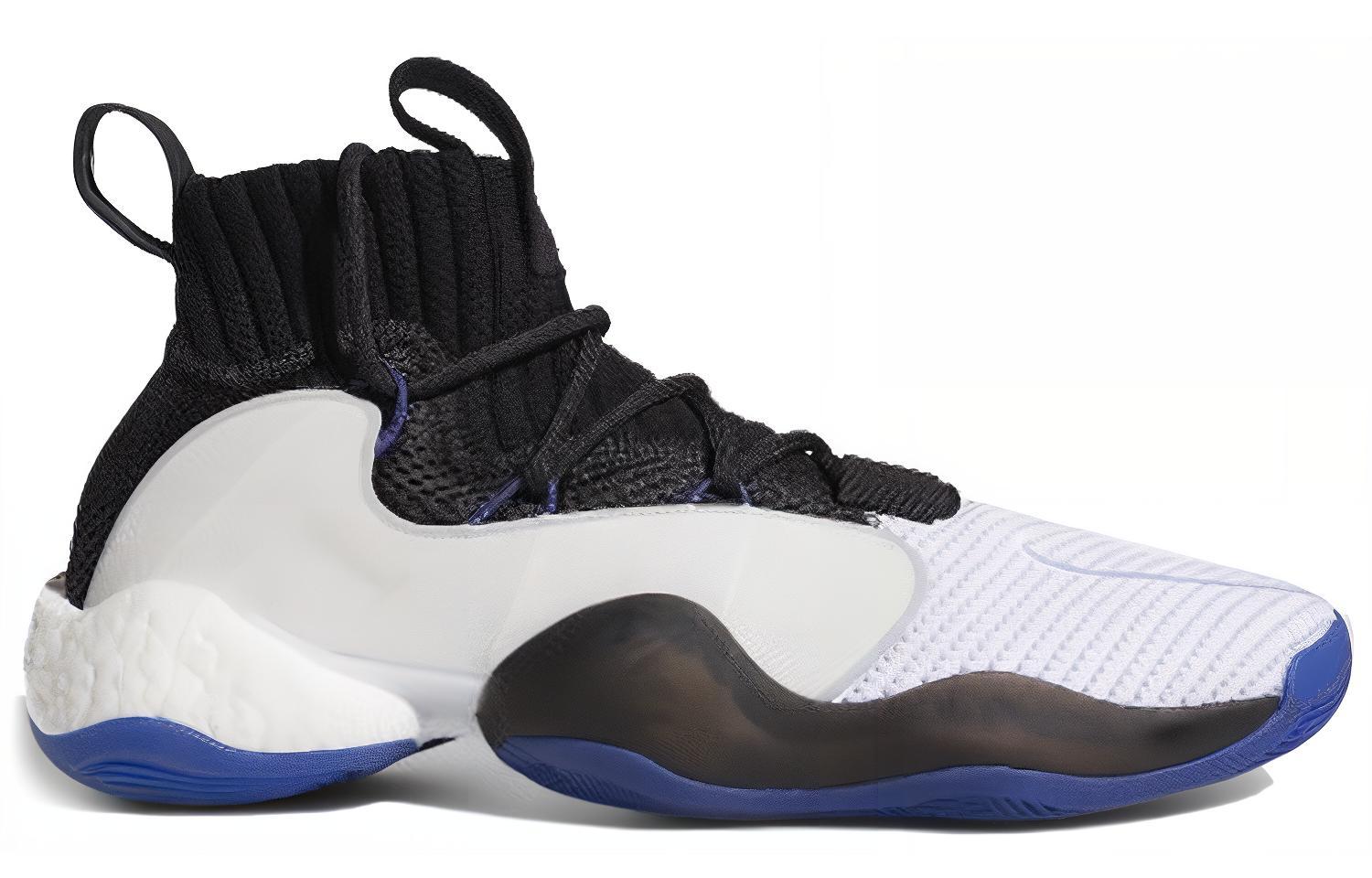 Мужские кроссовки adidas originals Crazy BYW (сине-черные) — фото 2