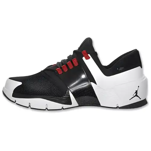 Jordan Alpha Trunner Black White Gym Red