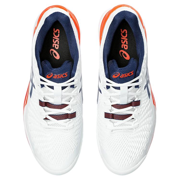 ASICS Gel Resolution 9 White Blue Expanse Koi