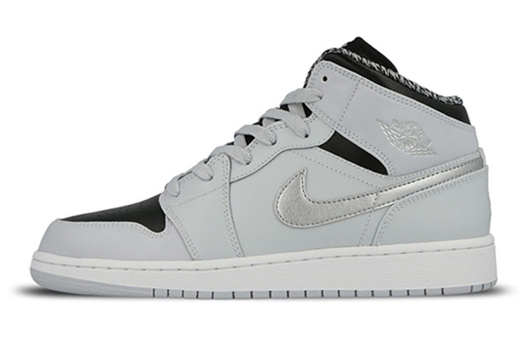 Jordan 1 Retro Mid GS Pure Platinum