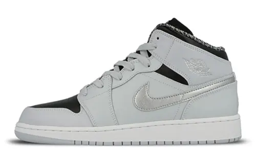 Jordan 1 Retro Mid GS Pure Platinum
